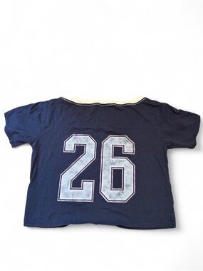 Hollister Navy Tee with a Jersey Type ‘26' Back Print